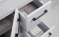 Aulic Rocky White Cabinet drawers