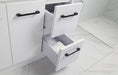 Aulic Rocky White Cabinet With Options Of Handles