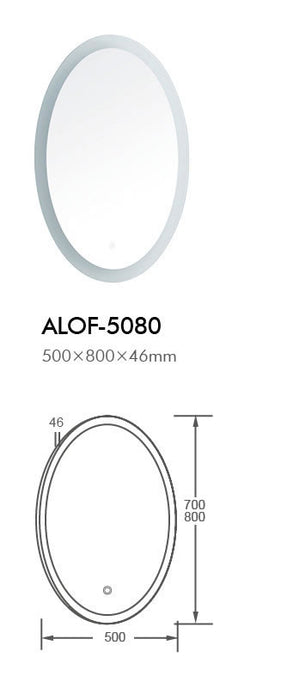 BNK ALOF-5080 LED Mirror