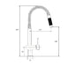 Millennium Mina Pull Out Spray Mixer