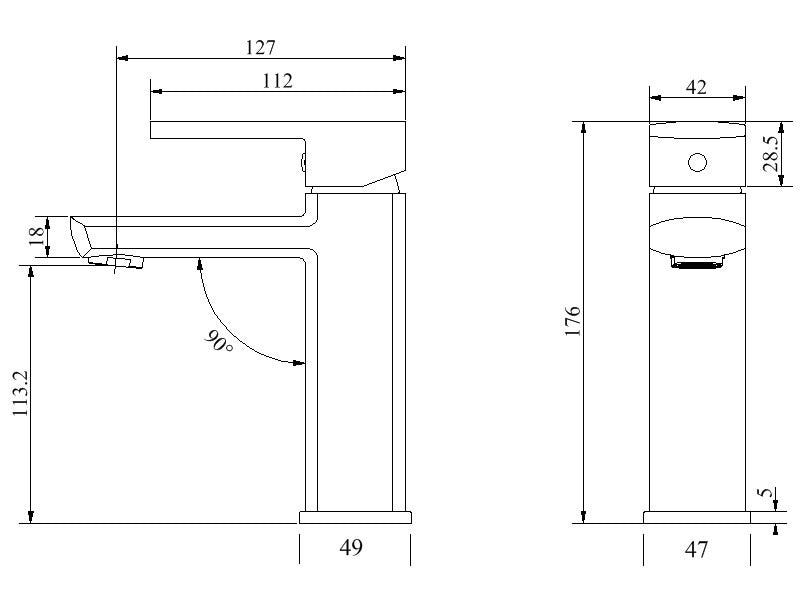 Millennium Konti Basin Mixer