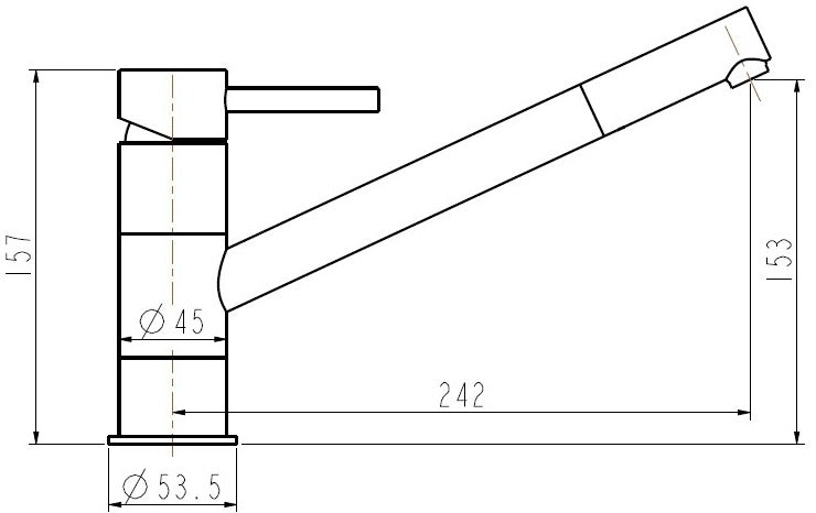 MillenniumCioso Sink Mixer