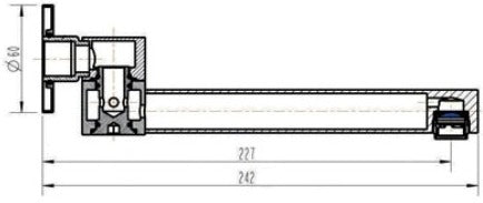 Millennium Mina Swivel Bath Spout