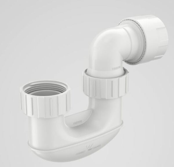 Caroma 40mm Short Inlet P Trap