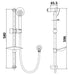 Millennium Cioso Rail Shower