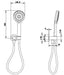 Millennium Akemi Handshower Swivel Bracket