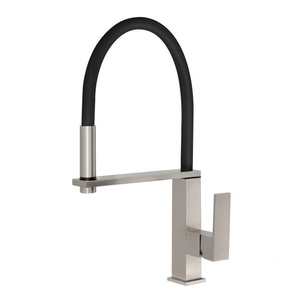 Phoenix Vezz Flexible Hose Sink Mixer Square 210mm