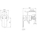 Phoenix Subi Shower / Bath Diverter Mixer