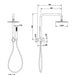 Millennium Cioso Dual Shower