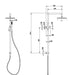 Millennium Cioso Combination Shower