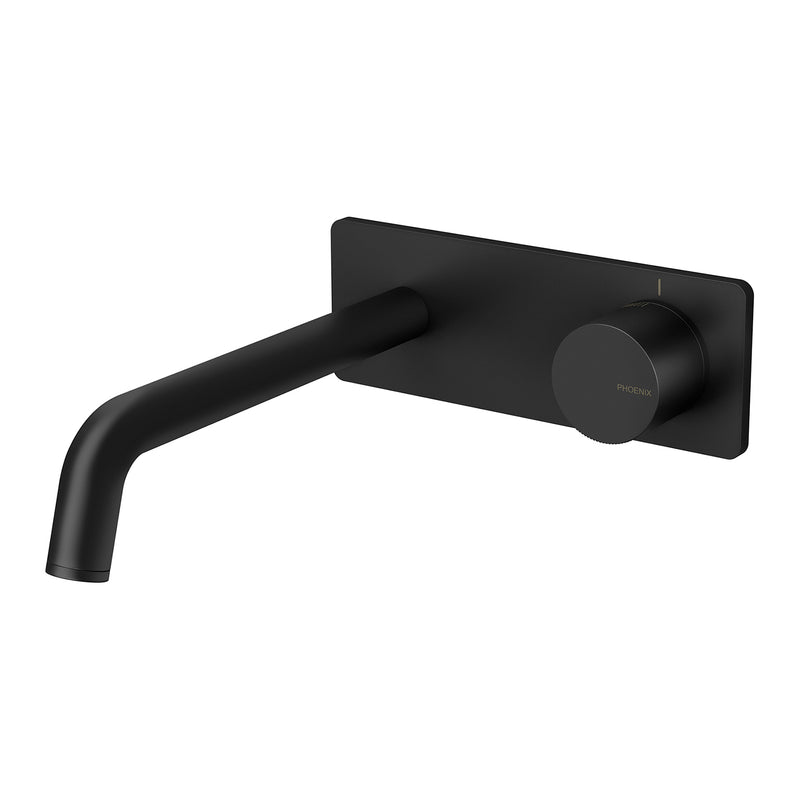 Phoenix Toi Wall Basin / Bath Mixer Set 180mm