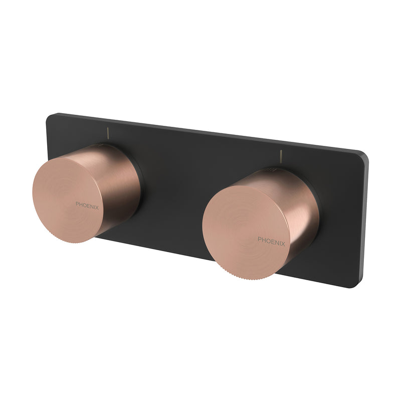 Phoenix Toi Twin Shower / Wall Mixer