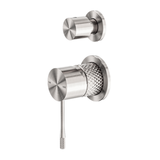 NERO OPAL SHOWER MIXER WITH DIVERTOR SEPARATE PLATE