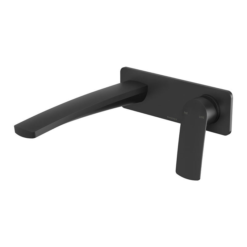 Phoenix Mekko SwitchMix Wall Basin / Bath Mixer Set 200mm Fit-Off Kit