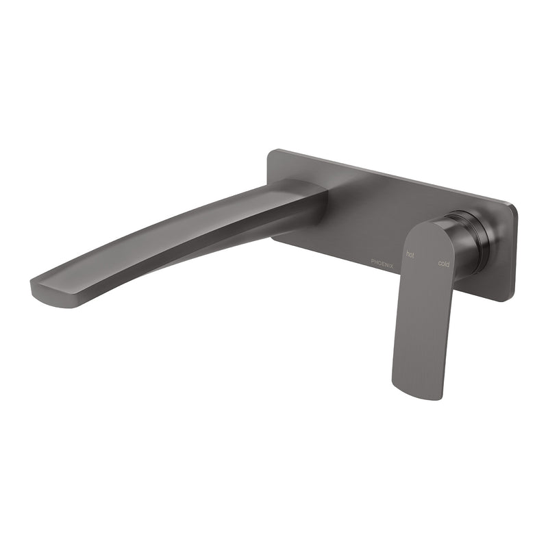 Phoenix Mekko SwitchMix Wall Basin / Bath Mixer Set 200mm Fit-Off Kit
