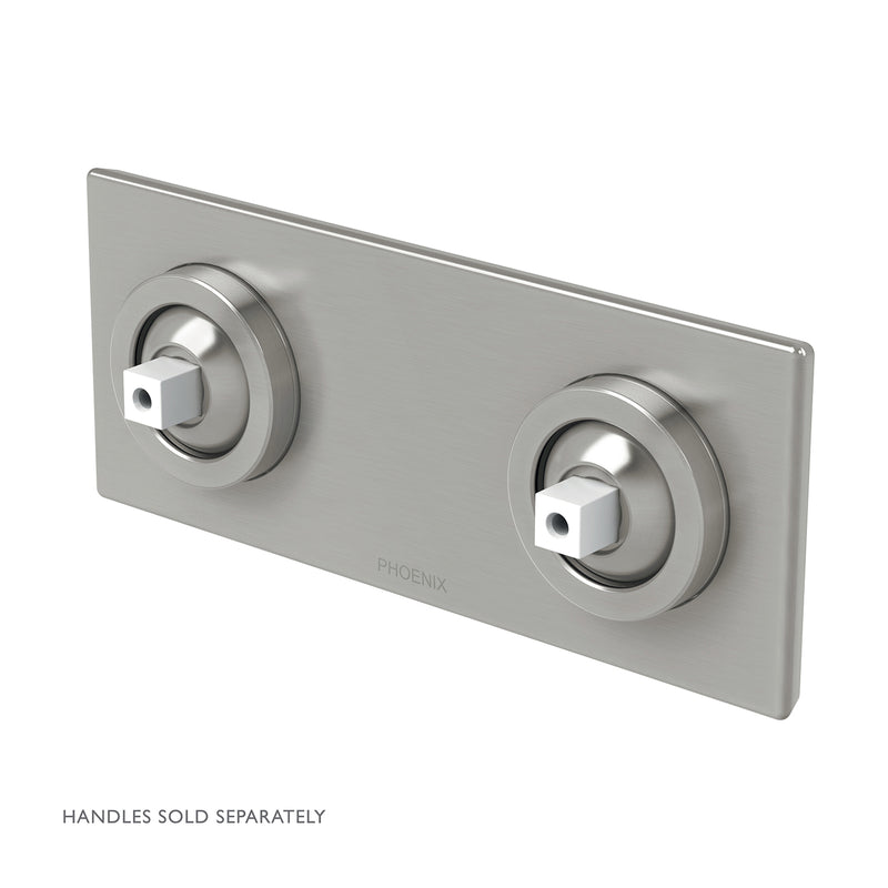 Phoenix Zimi Twin Shower / Wall Mixer (no handle)
