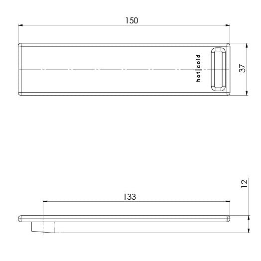 Phoenix Zimi Basin / Vessel Mixer Handle Only