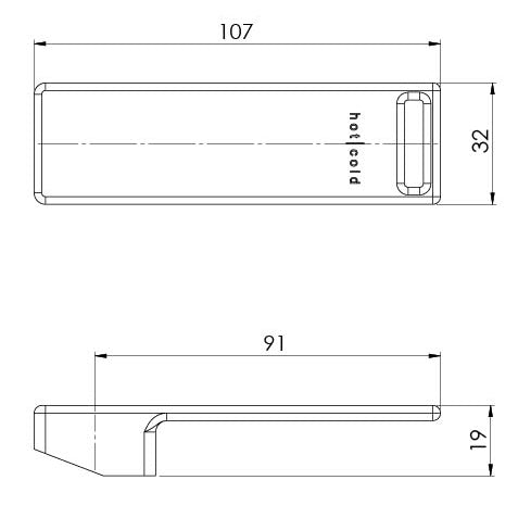 Phoenix Zimi Basin / Vessel Mixer Handle Only