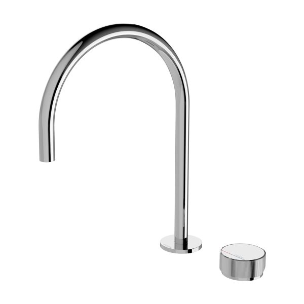 Phoenix Axia Hob Sink Mixer Set 220mm Gooseneck