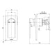 Phoenix Teel Shower / Wall Mixer