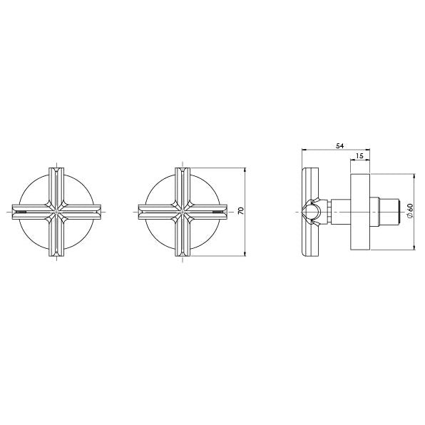 Phoenix Vivid Slimline Plus Wall Top Assemblies