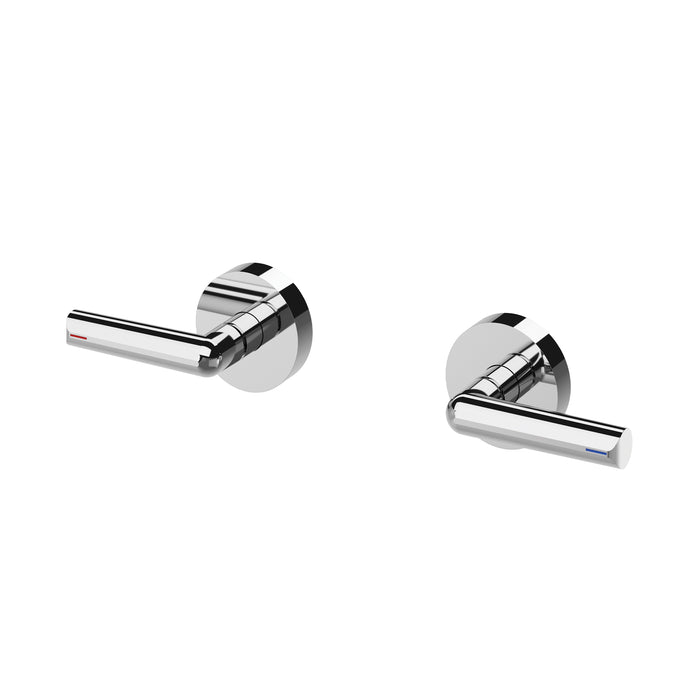 Phoenix Vivid Slimline Plus Lever Wall Top Assemblies 15mm Extended Spindles – Lead Free