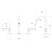 Phoenix Vivid Slimline Plus Lever Basin Set – Lead Free