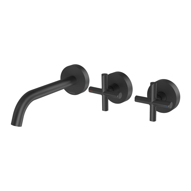 Phoenix Vivid Slimline Plus Wall Basin / Bath Hostess Set 180mm Outlet