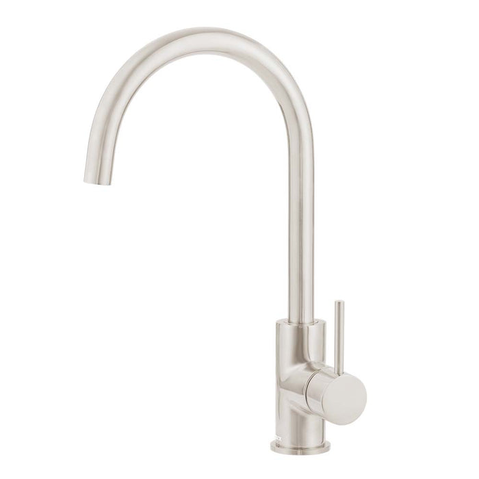 Brasshards Anise Round Gooseneck Sink Mixer