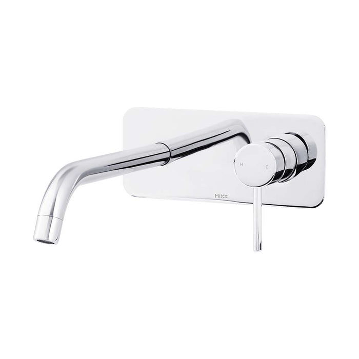 Brasshards Anise Wall Plate Mixer With 210mm Spout