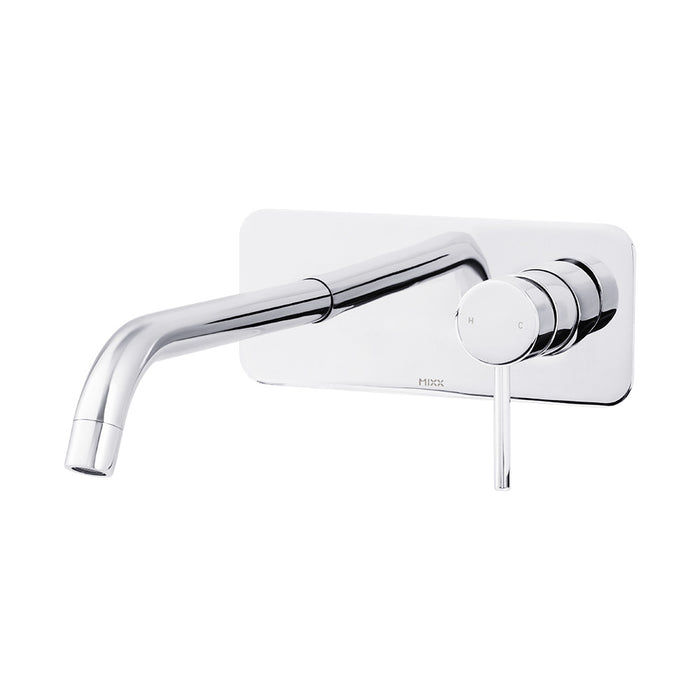 Brasshards Anise Wall Plate Mixer With 250mm Spout