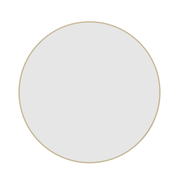 Thermogroup Georgia Round Framed Mirror - 900mmØ - Includes Mirror Demister