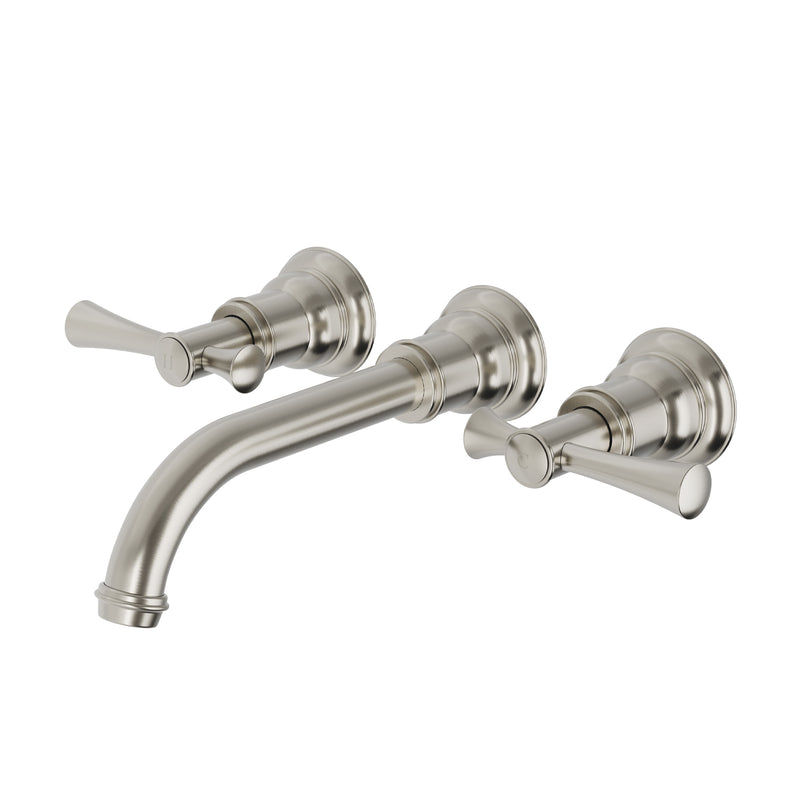 Phoenix Cromford Wall Basin / Bath Tap Set