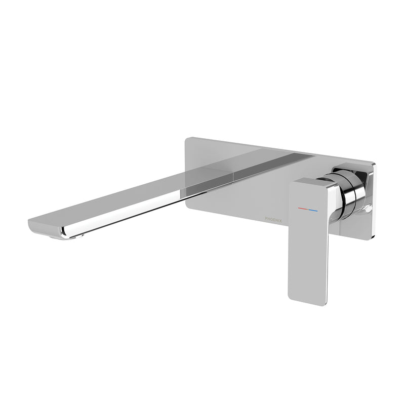 Phoenix Gloss MKII SwitchMix Wall Basin / Bath Mixer Set 200mm