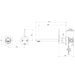 Phoenix Vask SwitchMix Wall Basin / Bath Mixer Set Pin Up (Fit-Off Kit Only) – Lead Free