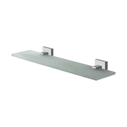 Brasshards Mint 450mm Glass Shower Shelf