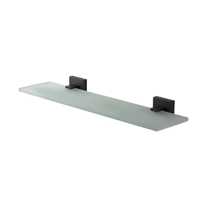 Brasshards Mint 450mm Glass Shower Shelf