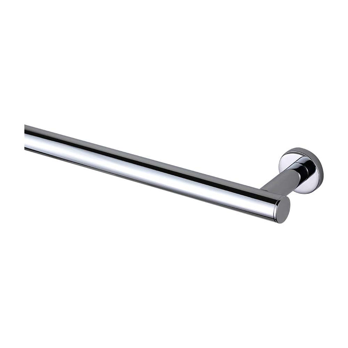 Brasshards Cedar 600mm Single Towel Rail Chrome