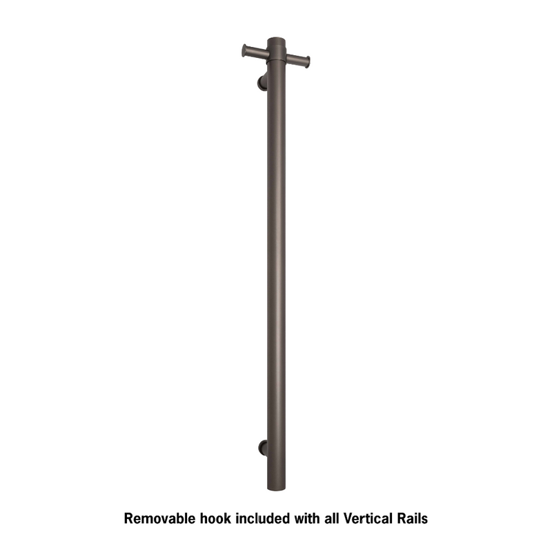 Thermorail Straight/Round 12Volt Vertical Bar 900x142x100mm With Optional Hook