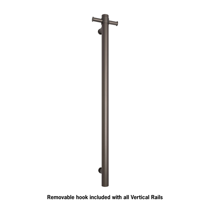 Thermorail Straight/Round 12Volt Vertical Bar 900x142x100mm With Optional Hook