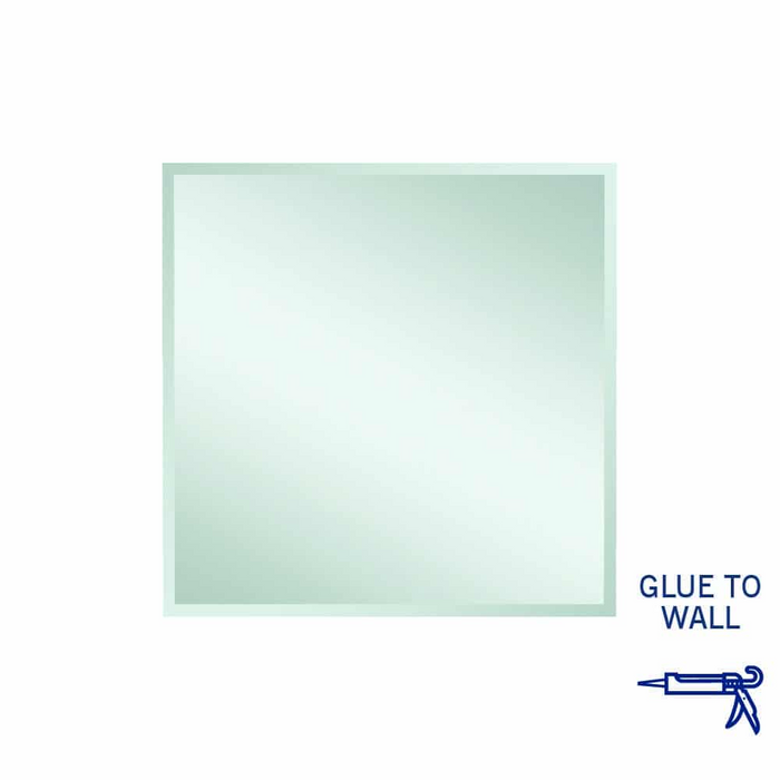 Montana Rectangle 25mm Bevel Edge Mirror - Glue-to-Wall