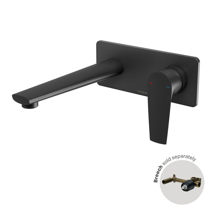 Phoenix Arlo Wall Basin / Bath Mixer Set 200mm (Trim Kit Only) – 6 Star – Lead Free