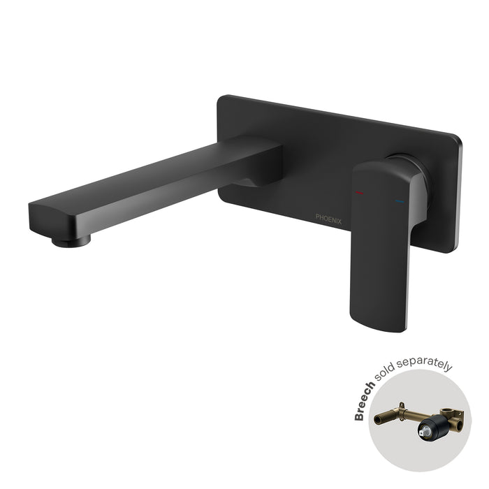 Phoenix Teva Wall Basin / Bath Mixer Set 200mm (Trim Kit Only) – 6 Star – Lead Free