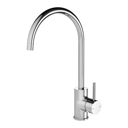 Phoenix Pina Sink Mixer 200mm Gooseneck – 6 Star – Lead Free