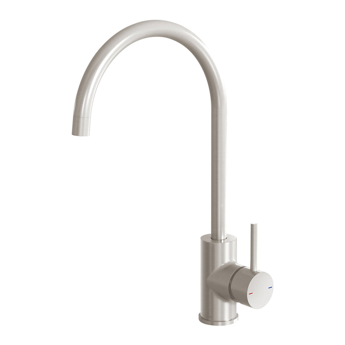 Phoenix Pina Sink Mixer 200mm Gooseneck – 6 Star – Lead Free