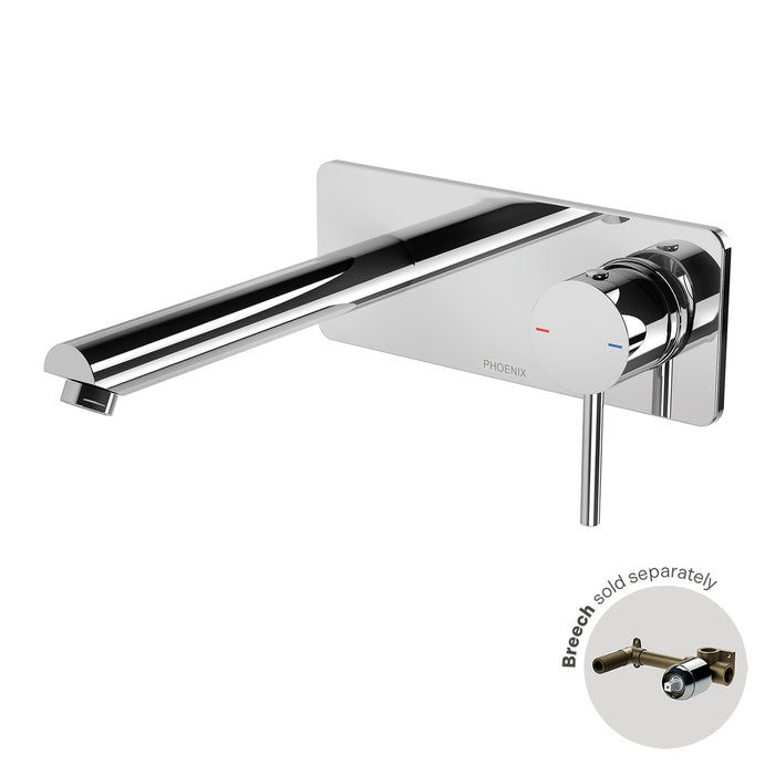 Phoenix Pina Wall Basin / Bath Mixer Set 180mm (Trim Kit Only) – 6 Star – Lead Free