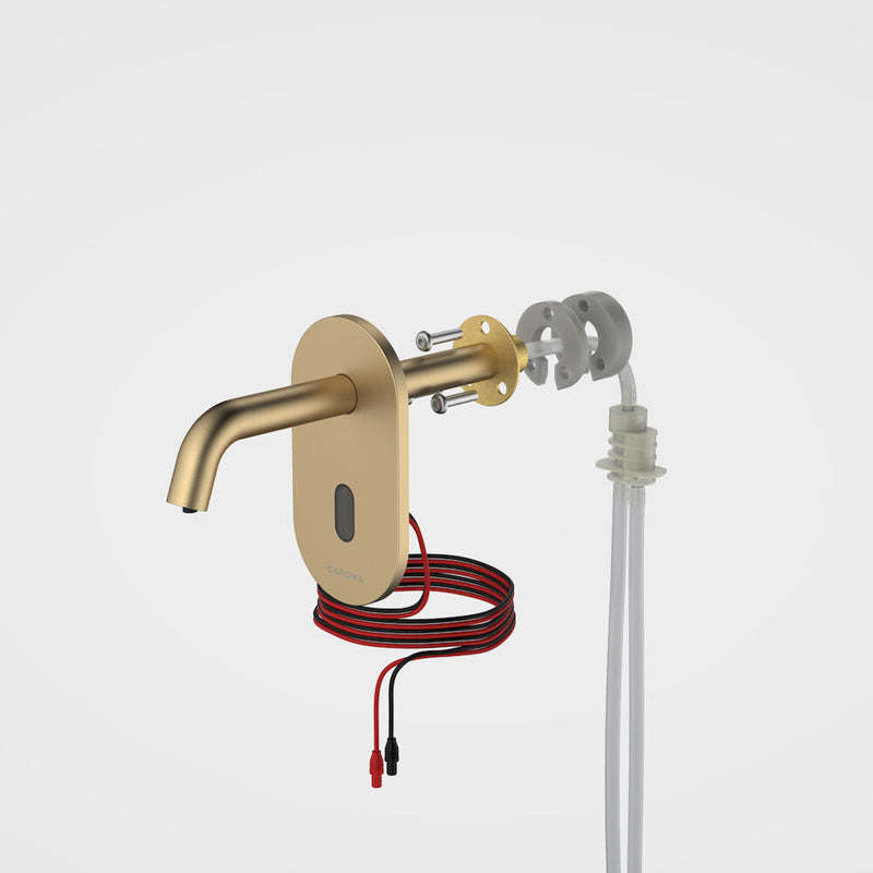 Caroma Liano II – Sensor Wall Mounted Soap Dispenser – Trim Only – Brushed Brass