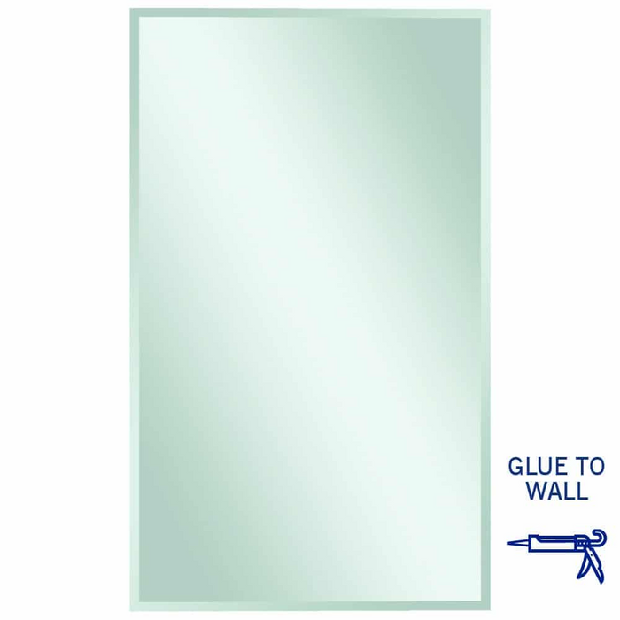 Montana Rectangle 25mm Bevel Edge Mirror - Glue-to-Wall