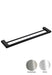 Azzura 19 Series Double 600 Towel Rail Matte Black