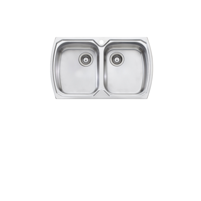 Oliveri Monet Double Bowl Topmount Sink